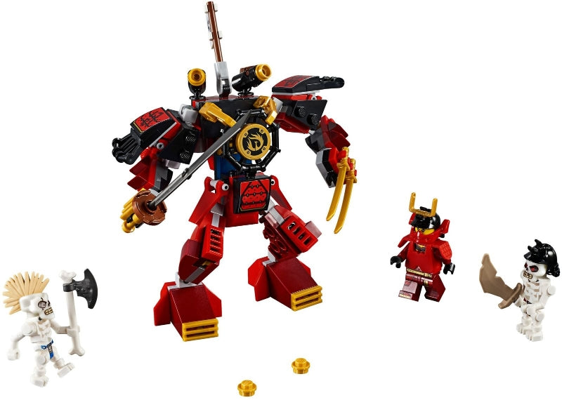 70665 The Samurai Mech-no figs