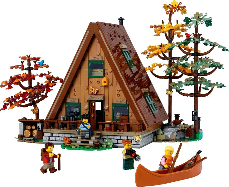 21338 A-Frame Cabin- missing 1 fig