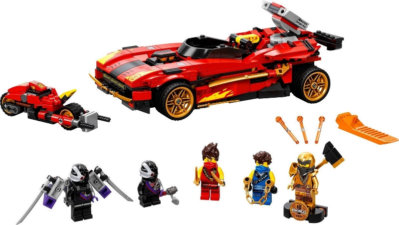 71737 X-1 Ninja Charger- no figs
