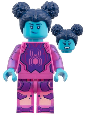 colspi09 Margo Kess / Spider-Byte, Spider-Man Across the Spider-Verse (Minifigure Only without Stand and Accessories)