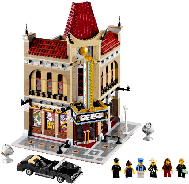 10232 Palace Cinema- 2 figs only, missing limo