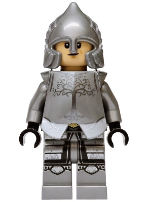 lor162 Soldier of Gondor - Medium Tan Head, Dimples