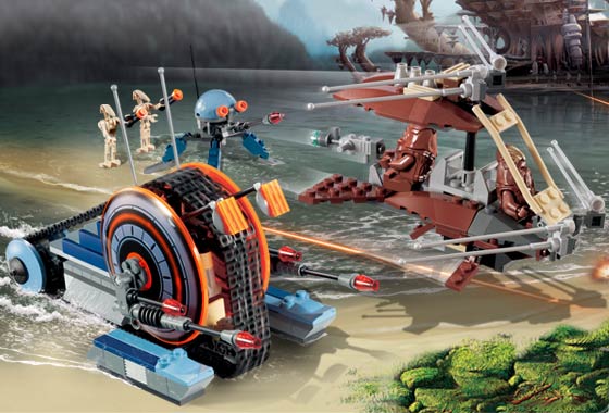 7258 Wookiee Attack- tank droid only