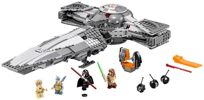 75096 Sith Infiltrator missing qui gon