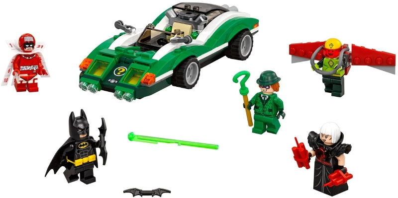 70903 The Riddler Riddle Racer- missing 4 figs