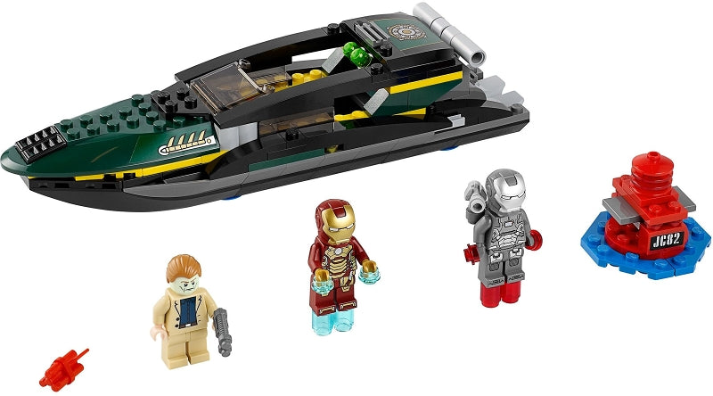 76006 Iron Man: Extremis Sea Port Battle- no figs