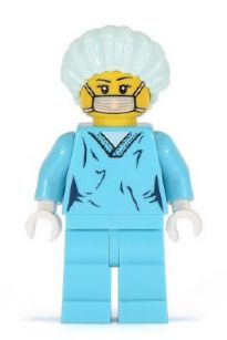 col091 Surgeon, Series 6 (Minifigure Only without Stand and Accessories)