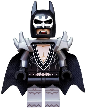 coltlbm02 Glam Metal Batman, The LEGO Batman Movie, Series 1 (Minifigure Only without Stand and Accessories)