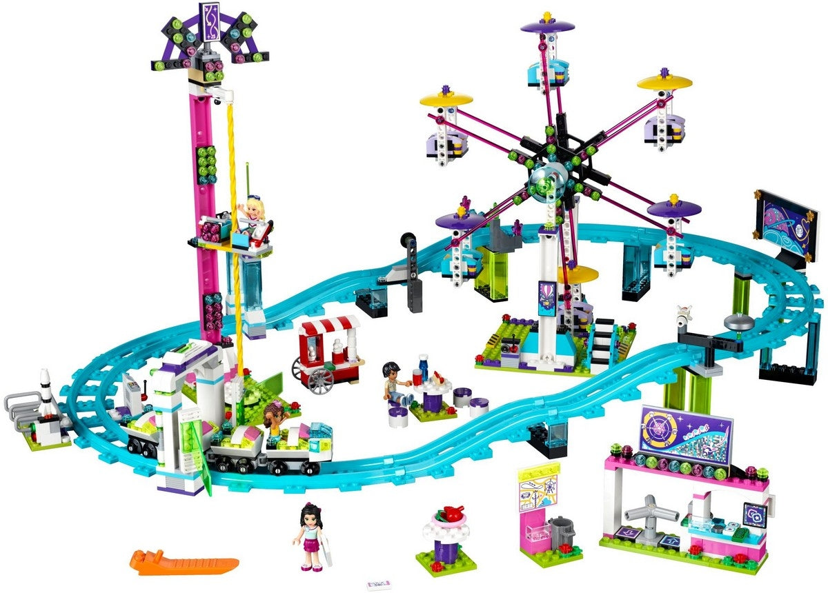 41130 Amusement Park Roller Coaster missing side build