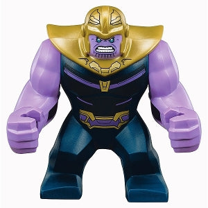 sh0504 Thanos - Large Figure, Dark Blue Outfit, Medium Lavender Arms, Pearl Gold Helmet