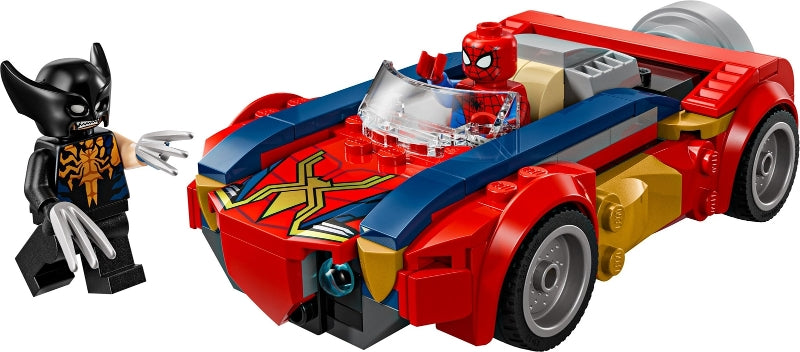 76336 Spider-Man Car vs. Venomized Wolverine- missing wolverine