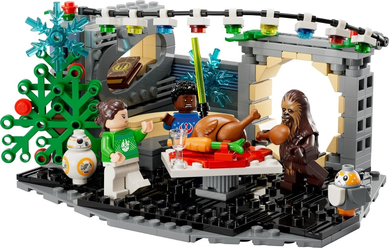 40658 Millennium Falcon Holiday Diorama- no figs