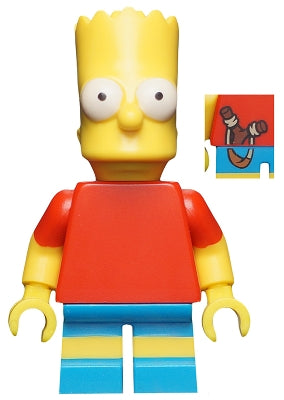 sim008 Bart Simpson, The Simpsons, Series 1 (complete with accessories)