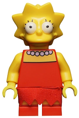 sim010 Lisa Simpson, The Simpsons, Series 1 (complete with accessories)