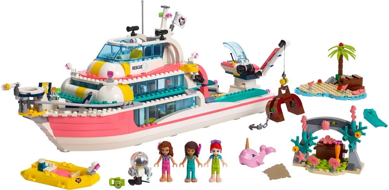 41381 Rescue Mission Boat- no figs