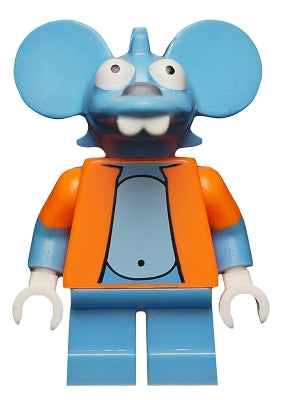 sim019 Itchy, The Simpsons, Series 1 (complete with accessories)