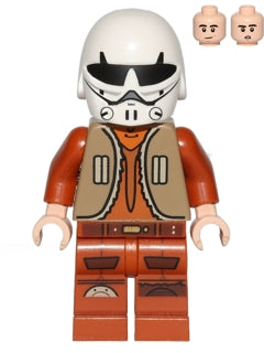 sw0574a Ezra Bridger - Dark Tan Vest, Helmet