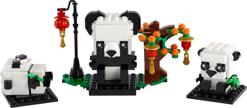 40466 Chinese New Year Pandas- missing 2 pandas
