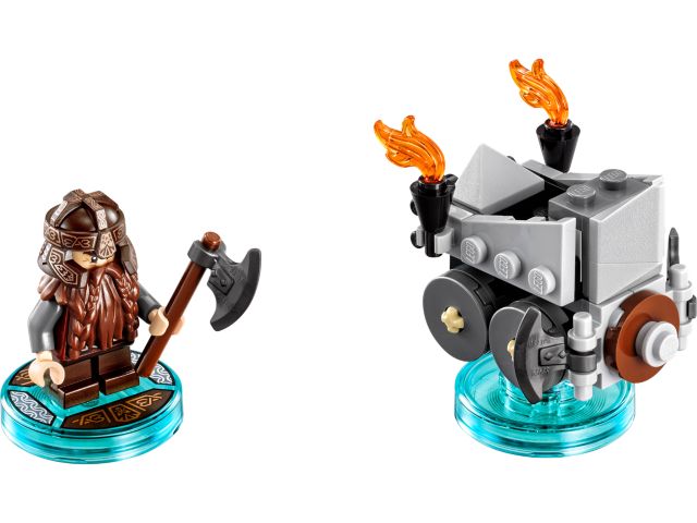 71220 Fun Pack - The Lord of the Rings (Gimli and Axe Chariot)