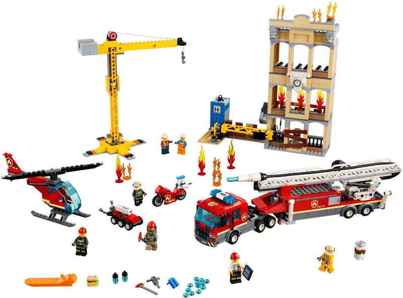 60216 Downtown Fire Brigade- truck only, no figs