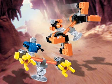 4485 Sebulba's Podracer & Anakin's Podracer - Mini