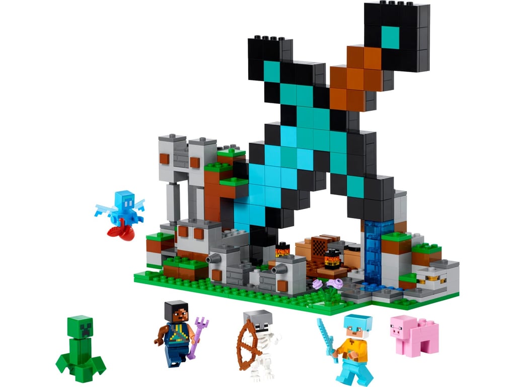 21244 The Sword Outpost missing 1 fig
