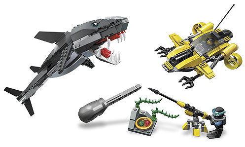 7773 Tiger Shark Attack- no figs