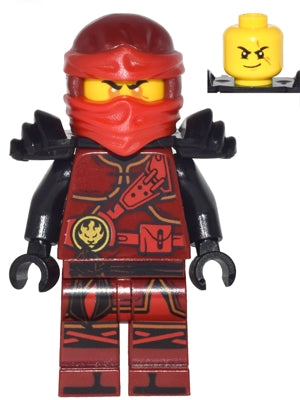 njo0277 Kai - The Hands of Time, Black Armor, Dual Sided Head