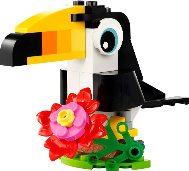 30688 Tropical Toucan paper bag / polybag