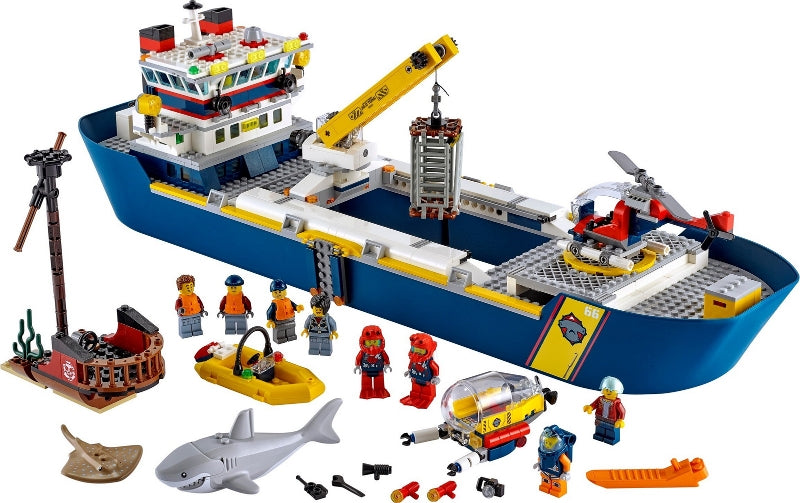 60266 Ocean Exploration Ship- no figs