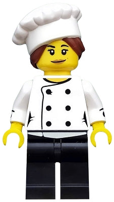 col288 Gourmet Chef, Series 17 (Minifigure Only without Stand and Accessories)