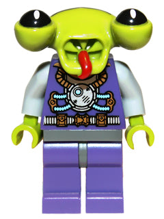 col044 Space Alien, Series 3 (Minifigure Only without Stand and Accessories)