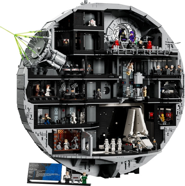 75419 Death Star - UCS- missing 26 figs, ship, and superlaser dish