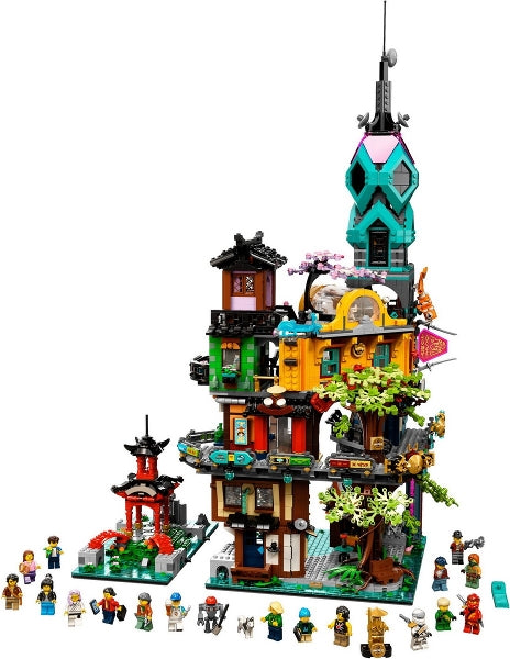 71741 NINJAGO City Gardens missing 6 figs