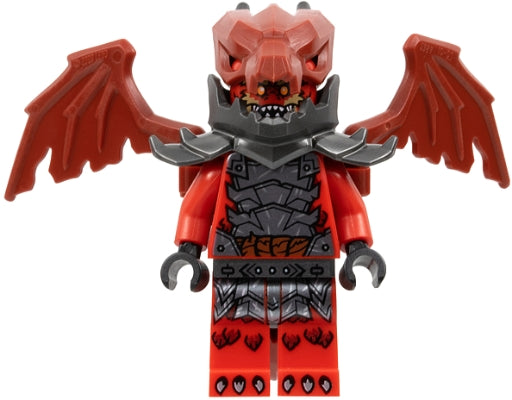 njo0931 Dragonian Warrior - Dragon Backpack