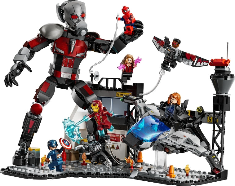 76314 Captain America: Civil War Battle- jet build only, no figs