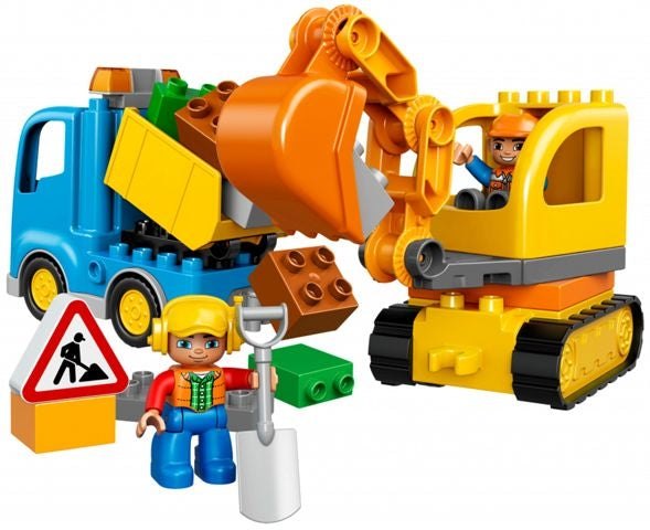 10812 Truck & Tracked Excavator
