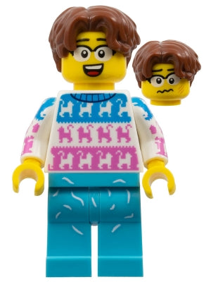 col459 Cat Lover, Series 27 (Minifigure Only without Stand and Accessories)