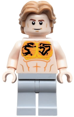 sh1041 Aldrich Killian - Bare Chest with Dragon Tattoos