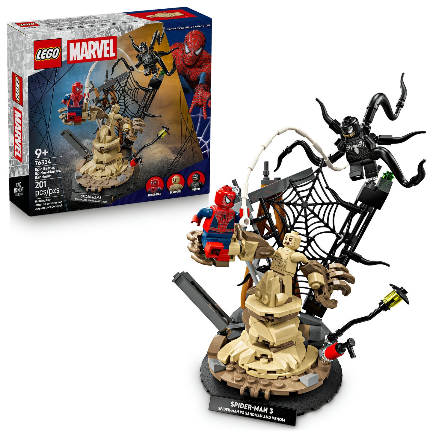 76334 Epic Battle: Spider-Man vs. Sandman