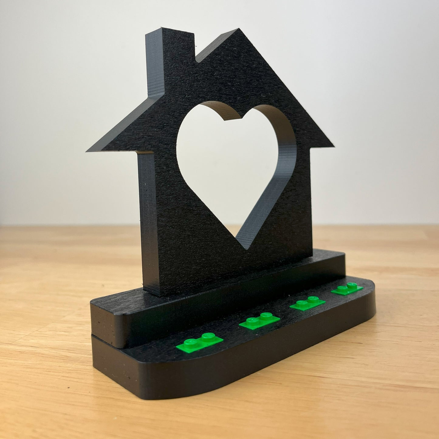 Themed Display - HOME (Holds 4) - Bright Green