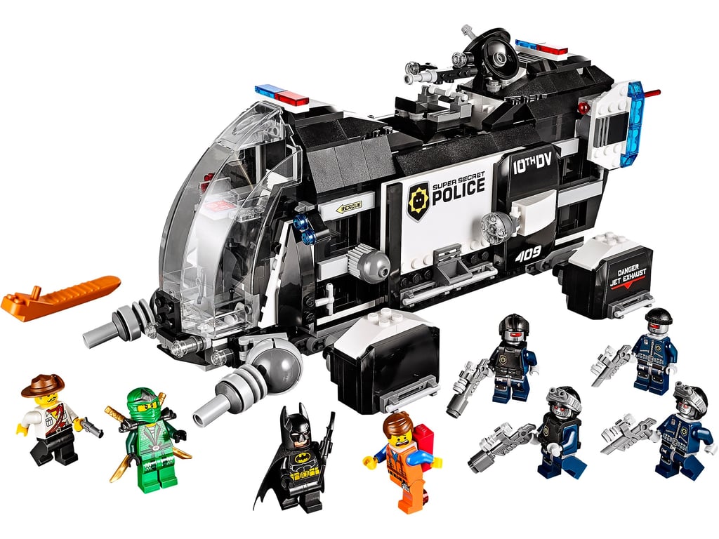 70815 Super Secret Police Dropship missing figs