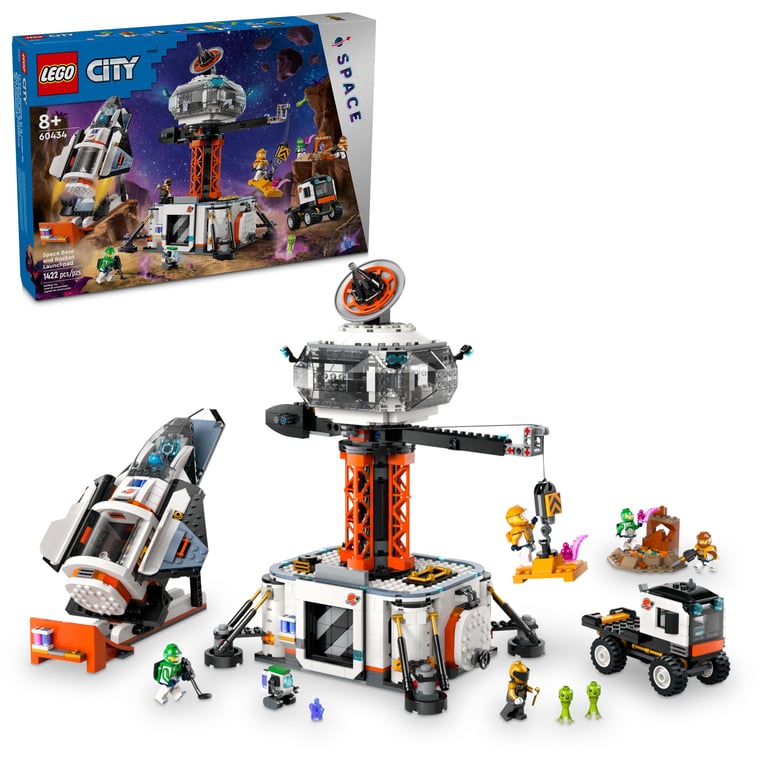 60434 Space Base and Rocket Launchpad