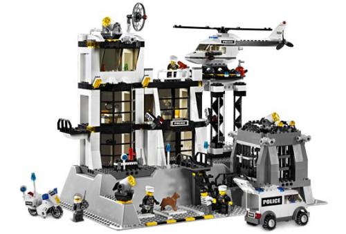 7237 Police Station - WITHOUT Light-Up Minifigure