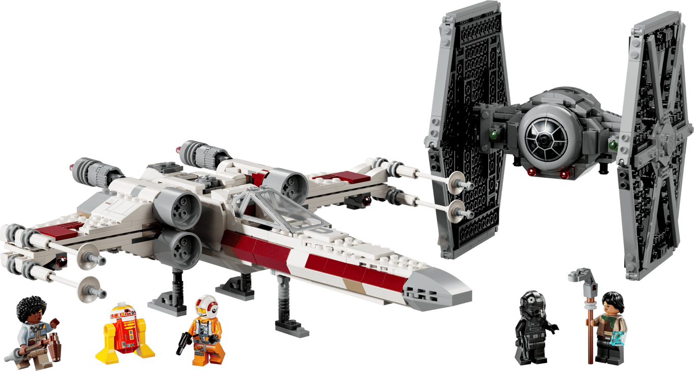75393 TIE Fighter & X-Wing Mech
