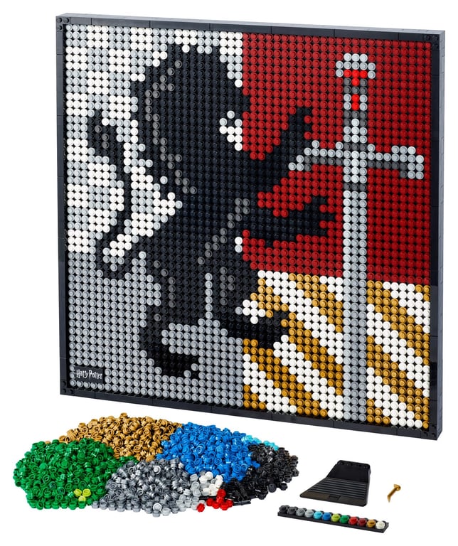 31201 Harry Potter Hogwarts Crests
