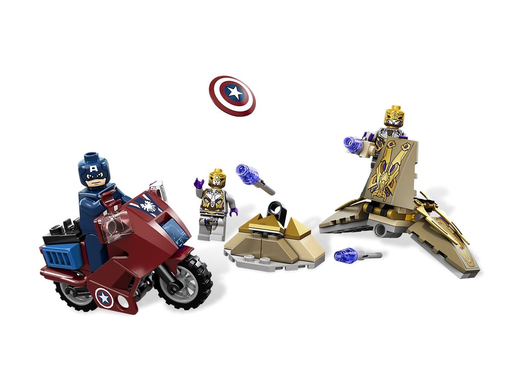 6865 Captain America's Avenging Cycle