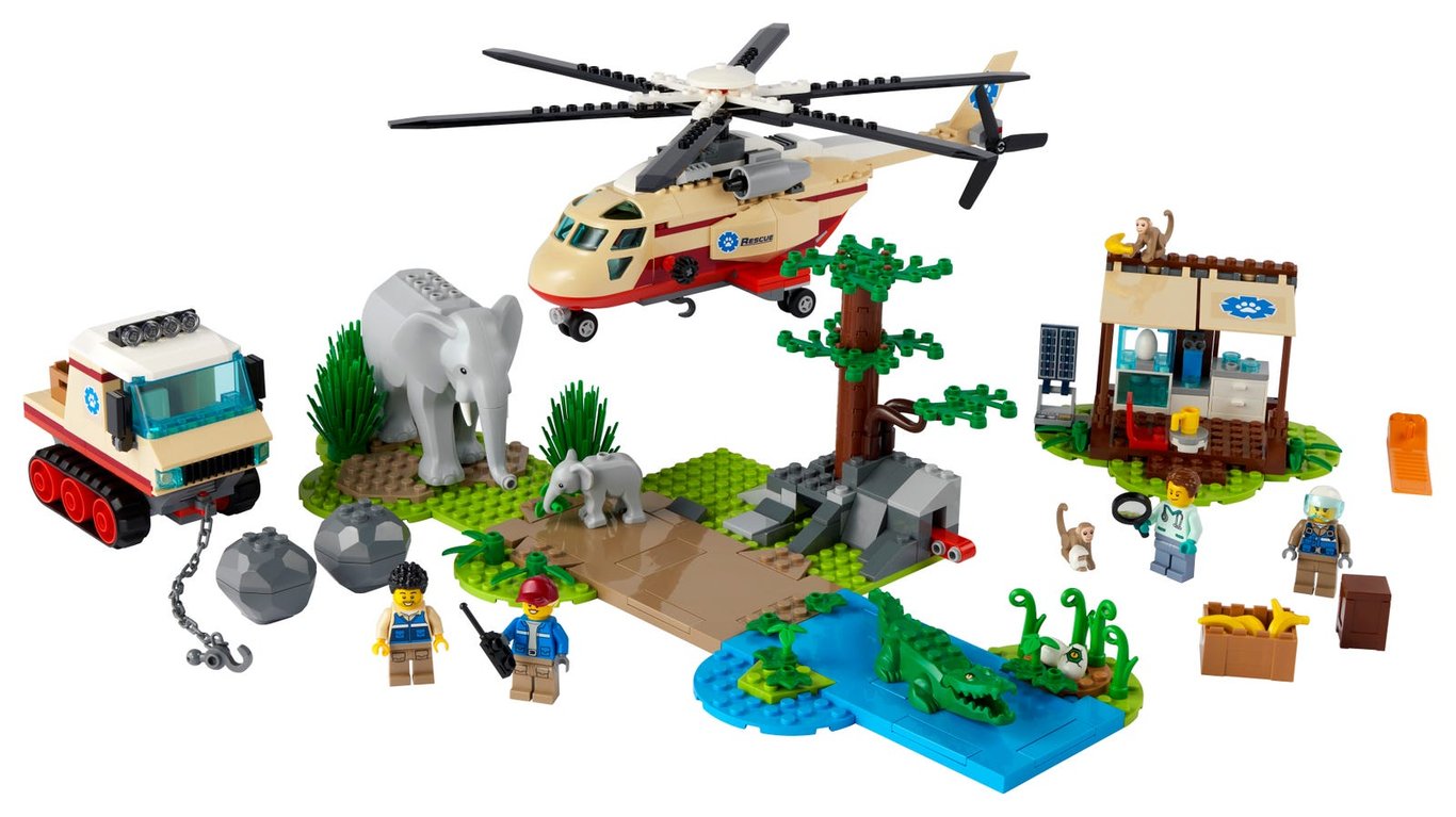 60302 Wildlife Rescue Operation helicopter only