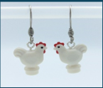 Chickens Earrings