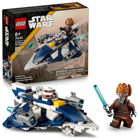 75400 Plo Koon's Jedi Starfighter Microfighter